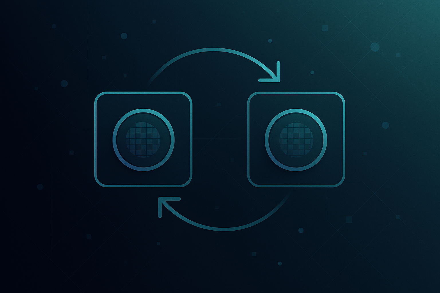 Trader using a private DEX to swap cryptocurrency at best rates